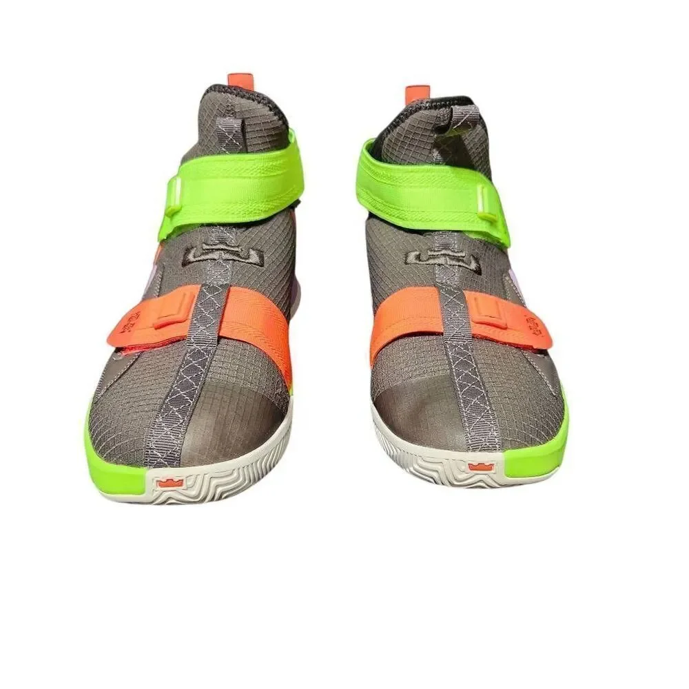 Nike LeBron‎ Soldier 13 XIII Youth 7 Basketball Shoes Sneakers thunder gray